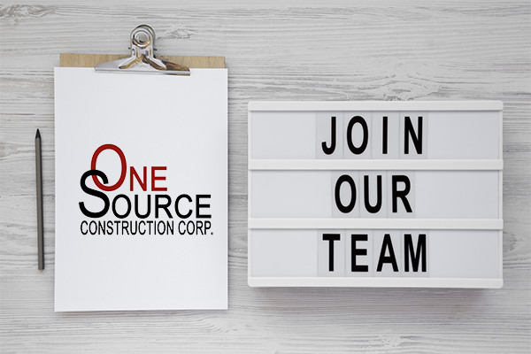 HIRING: Project Manager/ Estimator at One Source Construction Corporation
